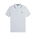 TWIN TIPPED FP SHIRT - Light Ice/Snow White/Tennis Blue