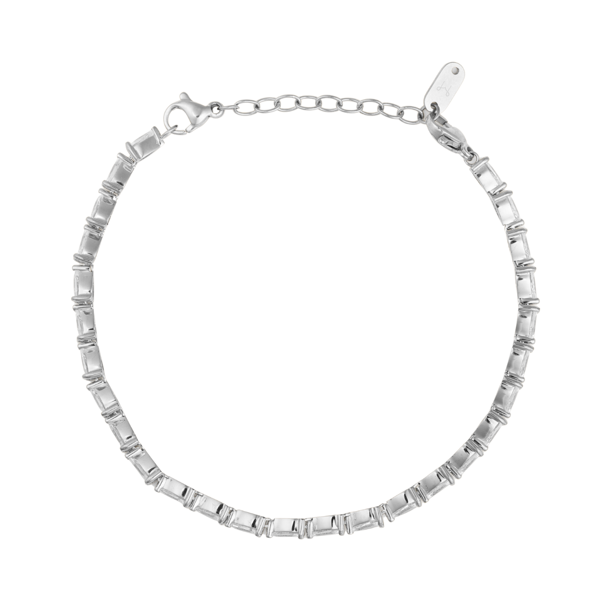 Zina Steel Medium Bracelet - steel