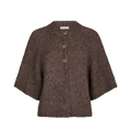 Benuta Fluffy Knit Cardigan - Light Brown