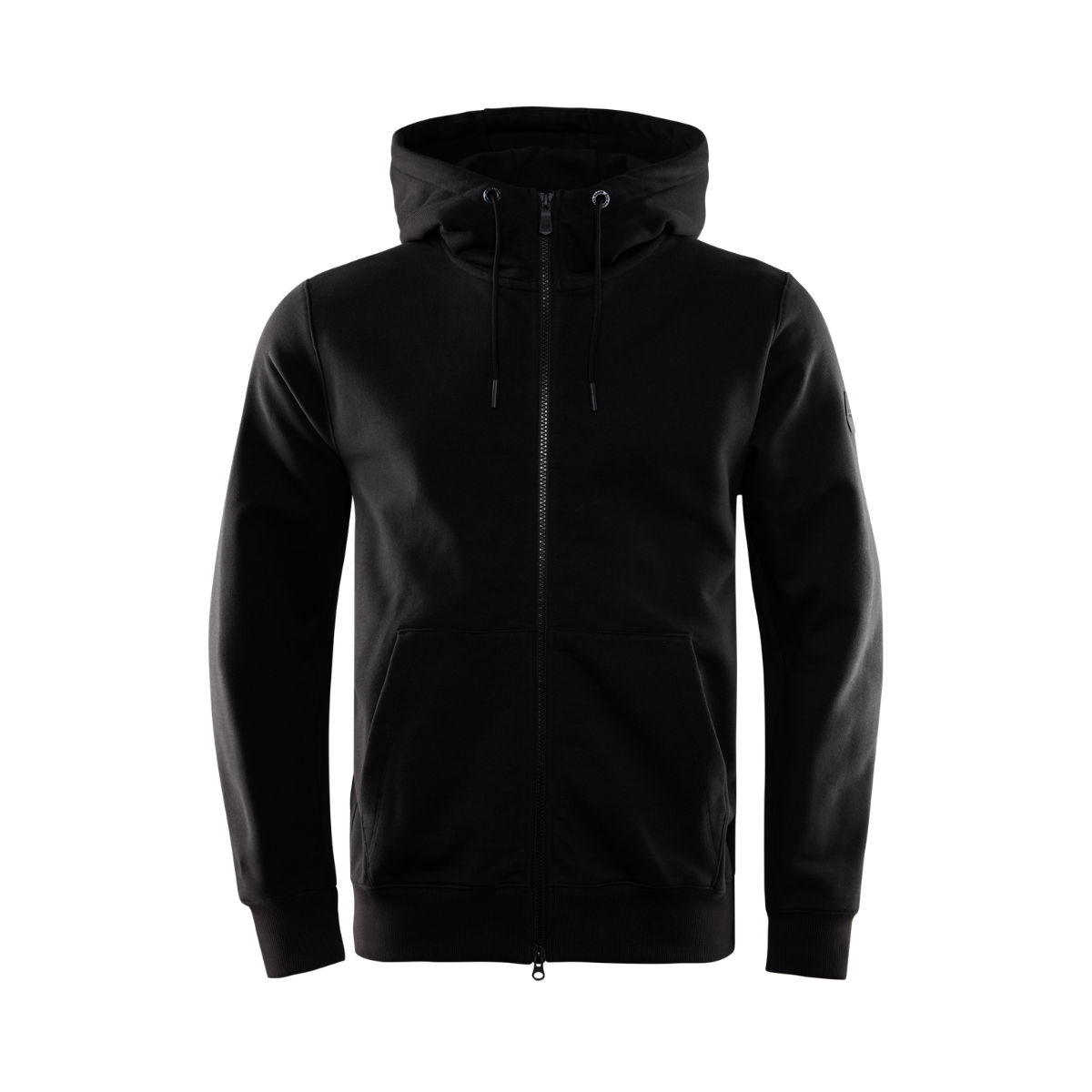 Drift Terry Zip Hood - Carbon