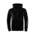 Drift Terry Zip Hood - Carbon