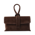 Suede Bag - Chocolate Brown