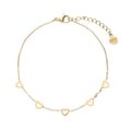 Bracelet hearts - Gold