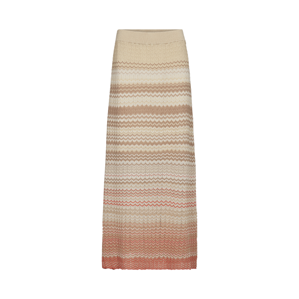 MMHopi Zig Zag Knit Skirt - 180 Ecru
