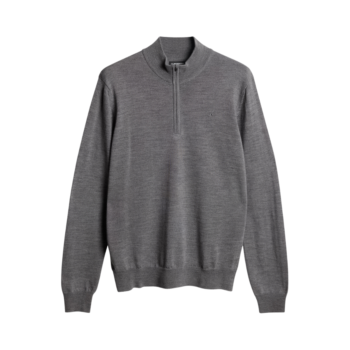 Kiyan Quarter Zip Sweater - Grey