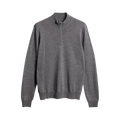 Kiyan Quarter Zip Sweater - Grey