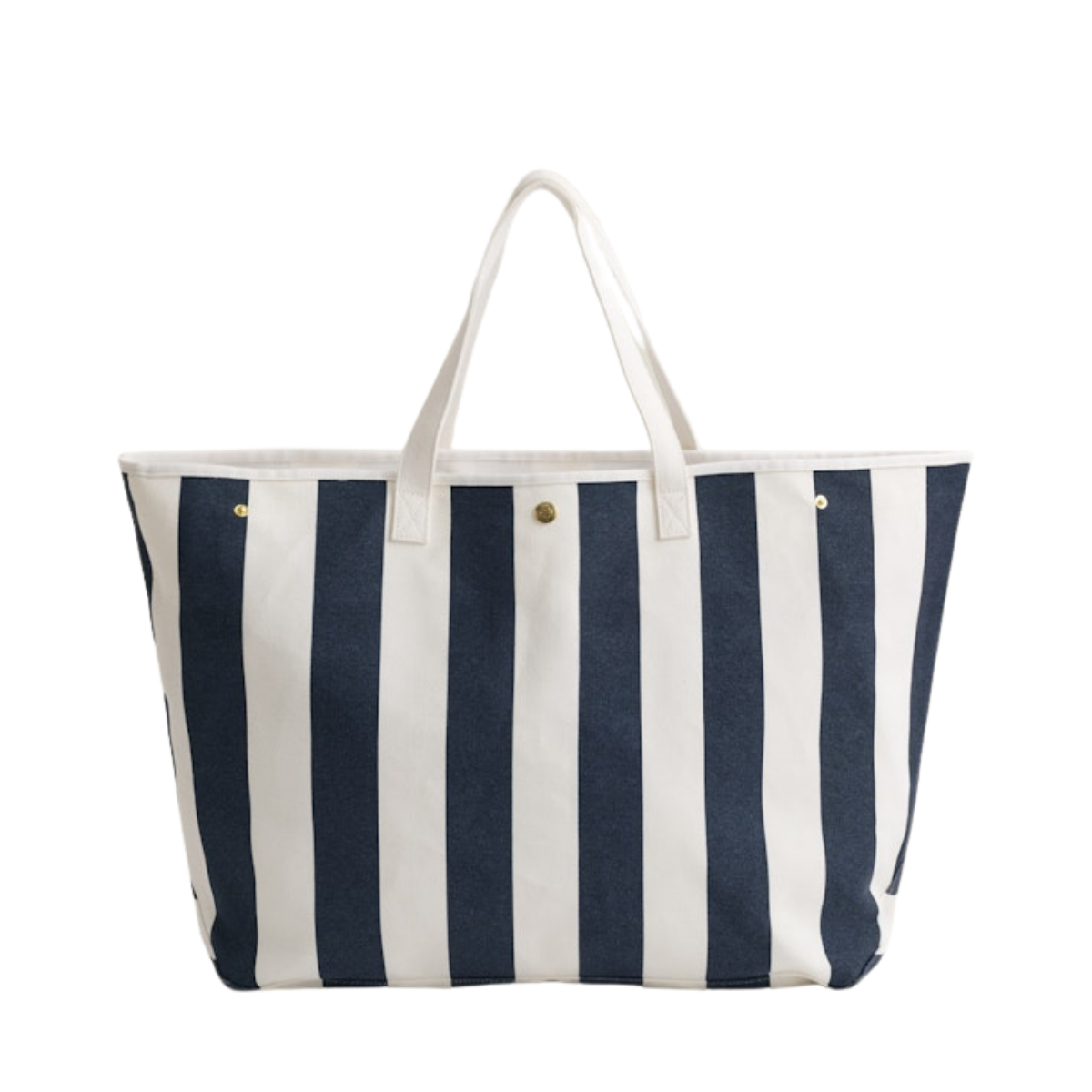Aop Canvas Beach Bag - Navy