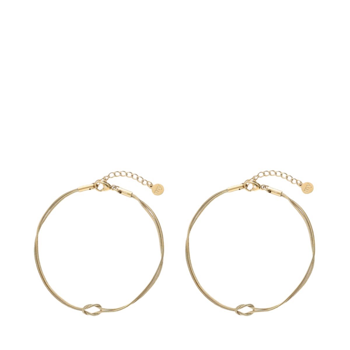 Bracelet Forever Connected Knot - Gold