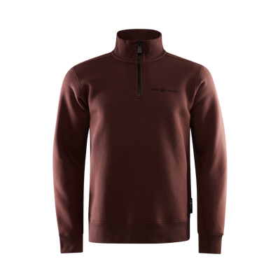 Bowman Logo T-Neck - Dark Brown
