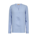 MMDanna Linen Blouse - Brunnera Blue