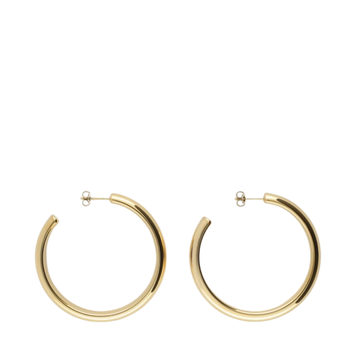 Earring Hoop Big - Gold
