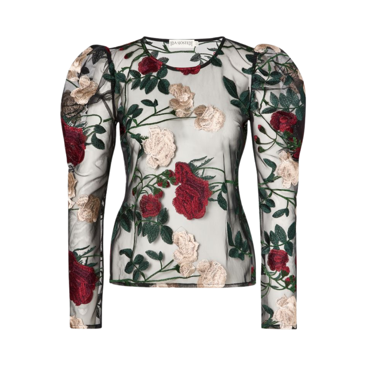 Maxine Top - Black Floral