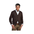 Classic Cardigan - Dark Brown