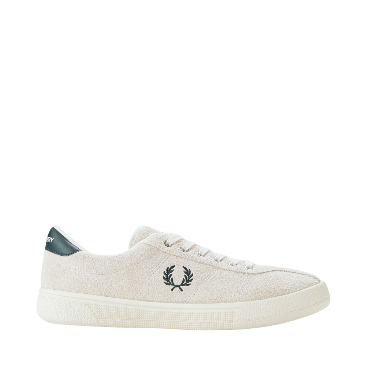 Tennis Shoe Suede - Ecru