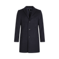 Miles Wool Coat - dark navy