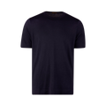 T-shirt Knitted Crew Neck - Navy