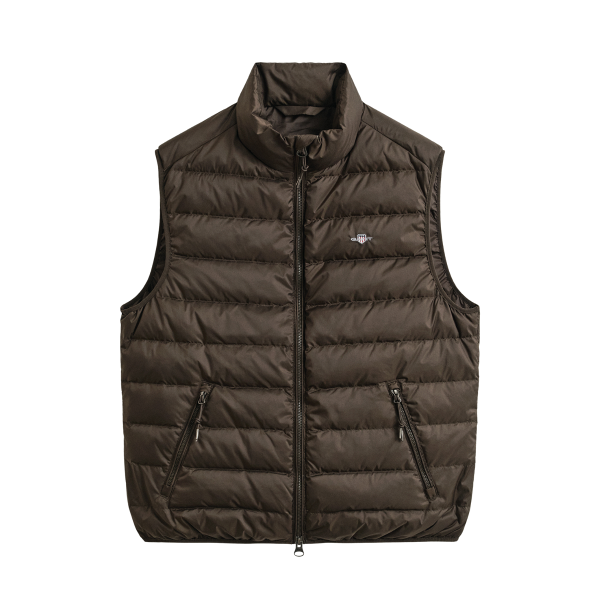 Light Down Vest - Shadow Brown