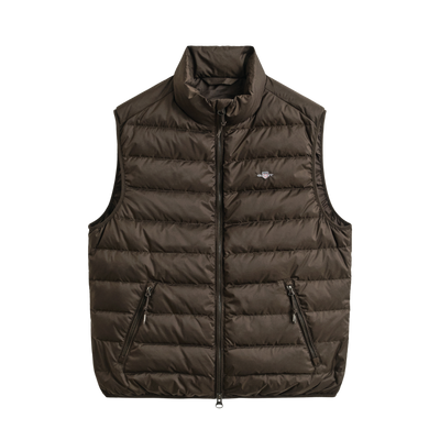 Light Down Vest - Shadow Brown