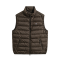 Light Down Vest - Shadow Brown