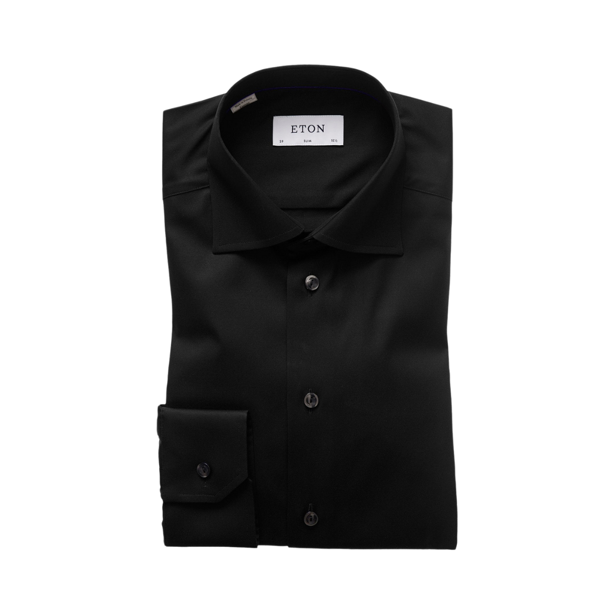 Signature Slim Shirt - Black