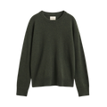 Superfine Lambswool C-Neck - Mossy Green