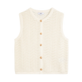 Gilet Gemi - 01-Blanc Casse