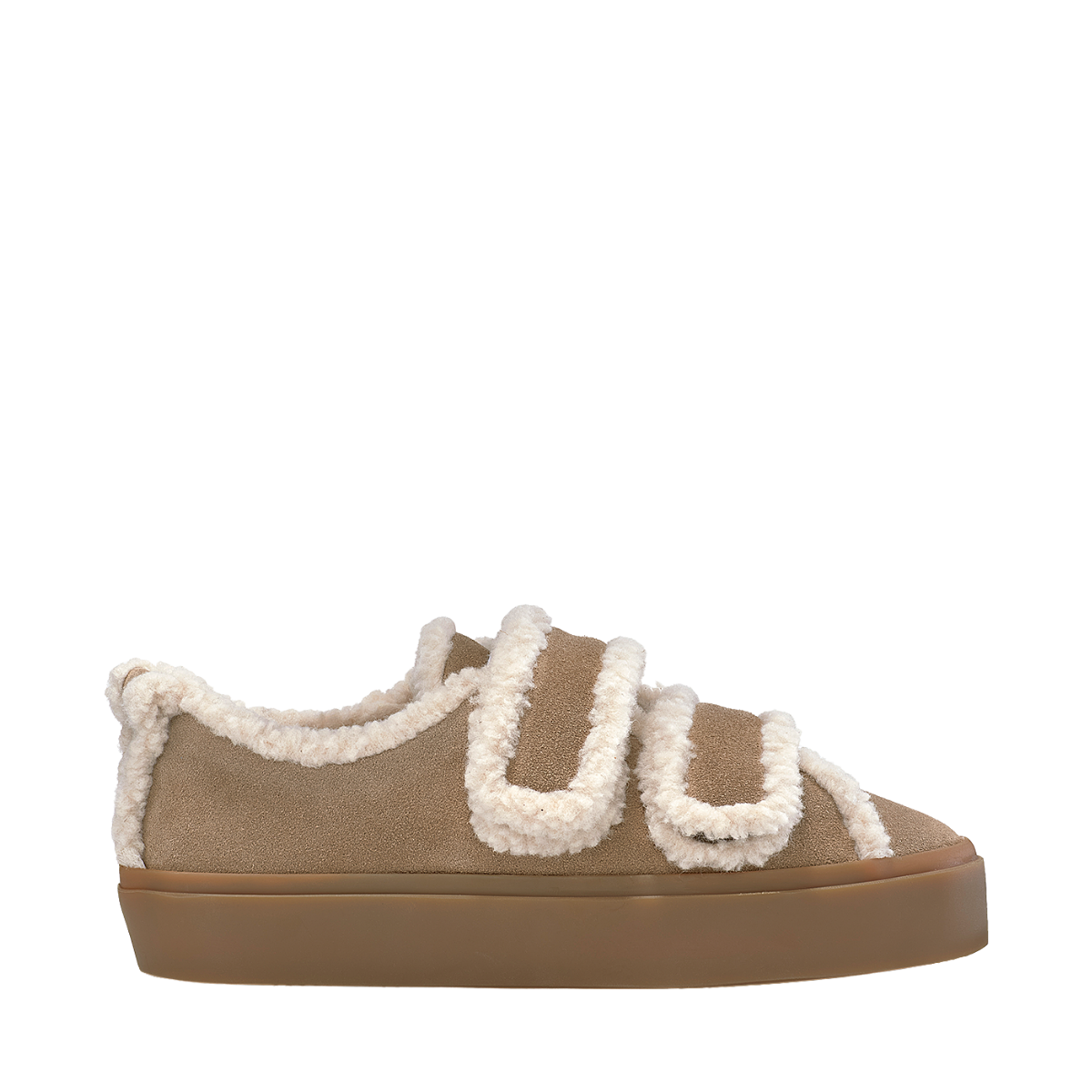 Shearling Low Velcro - 262 Light Beige