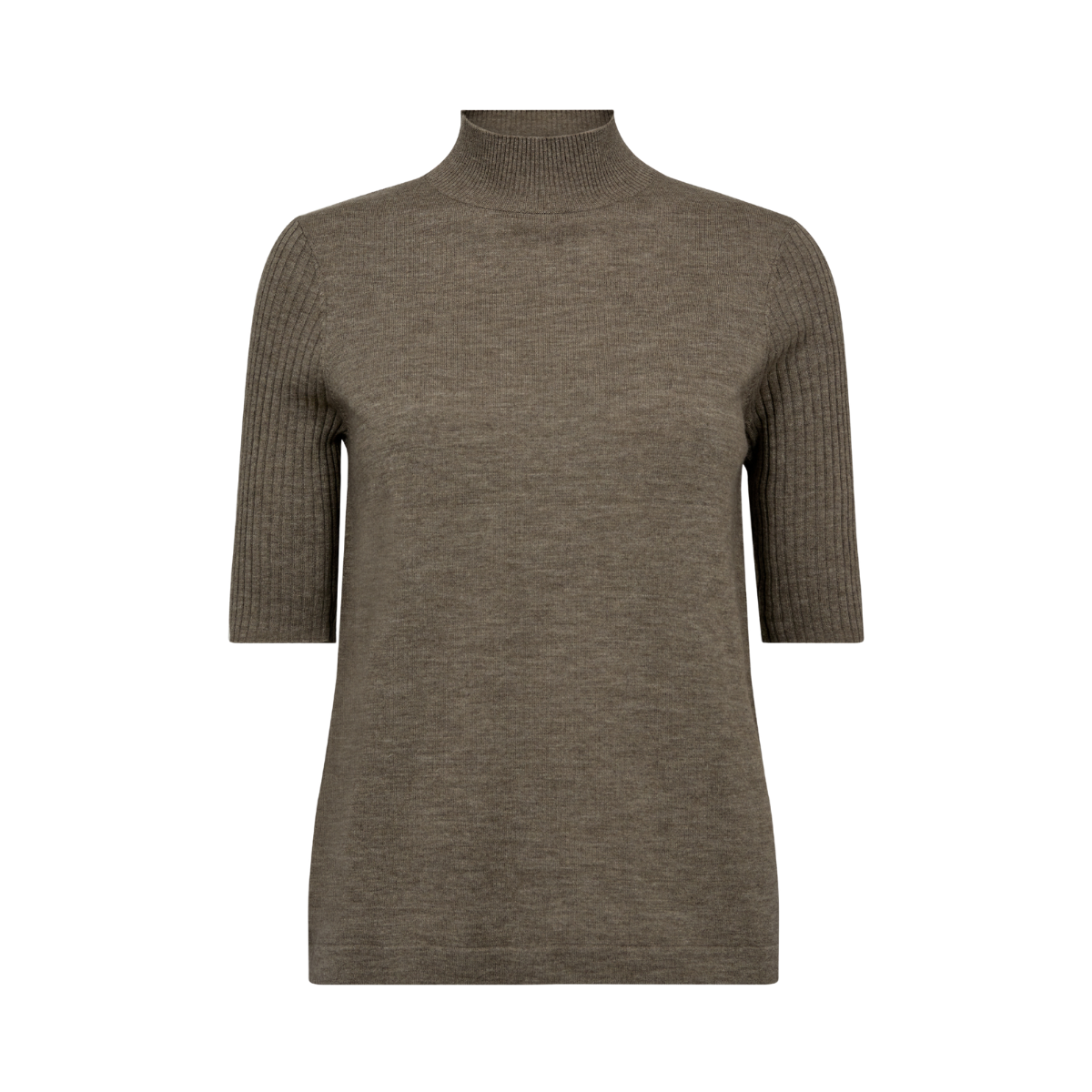 MMRelena Turtleneck SS Knit - Falcon