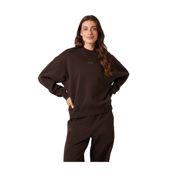 Studio Oversized Sweatshirt - Coffee Bean