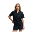 Heritage Broderie S/S Shirt - Eclipse Navy