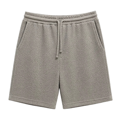 Asher S/S Shorts - Mid Grey