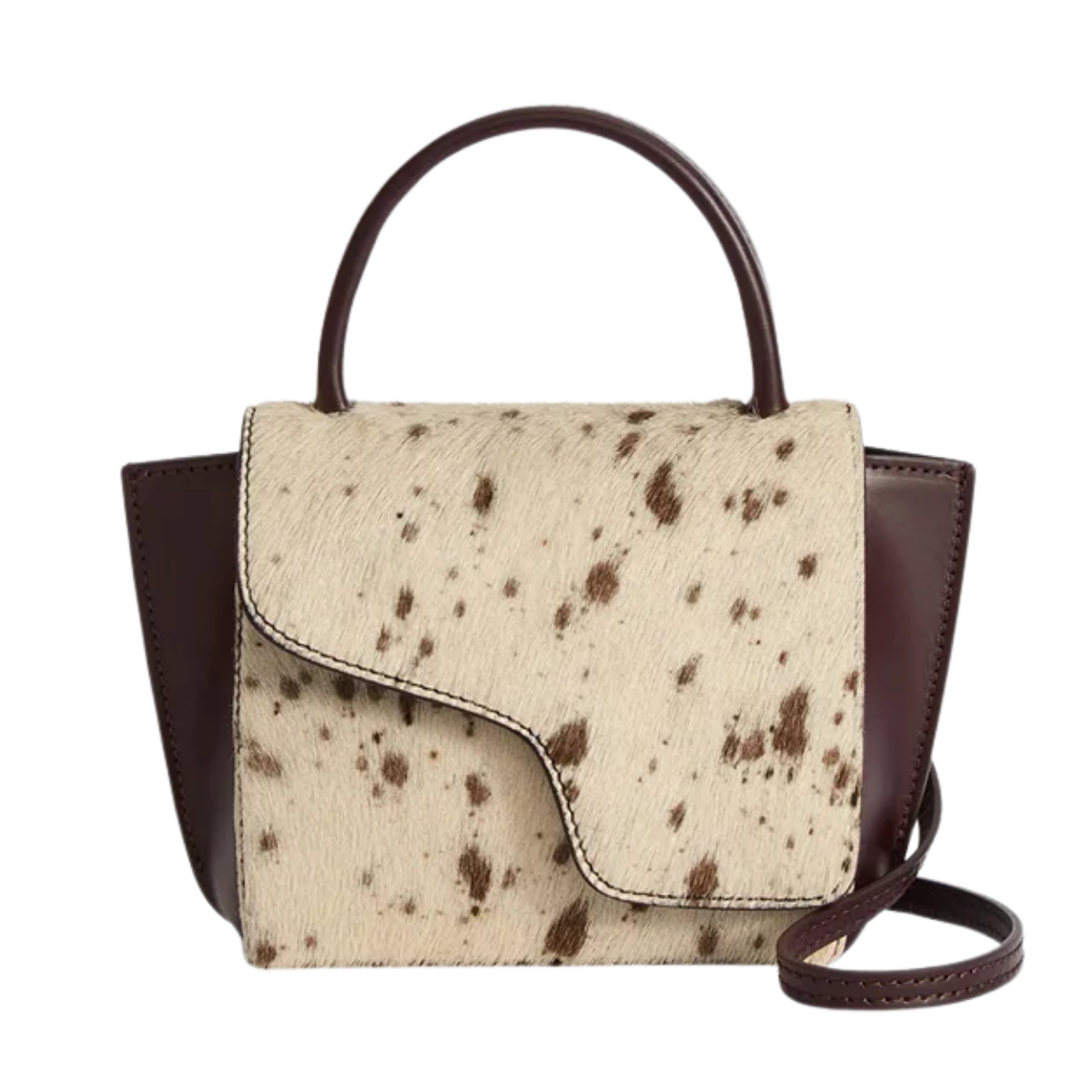 Montalcino Mandorla Printed Mini - Mandorla/Walnut