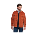 8W Corduroy Overshirt - Dark Orange