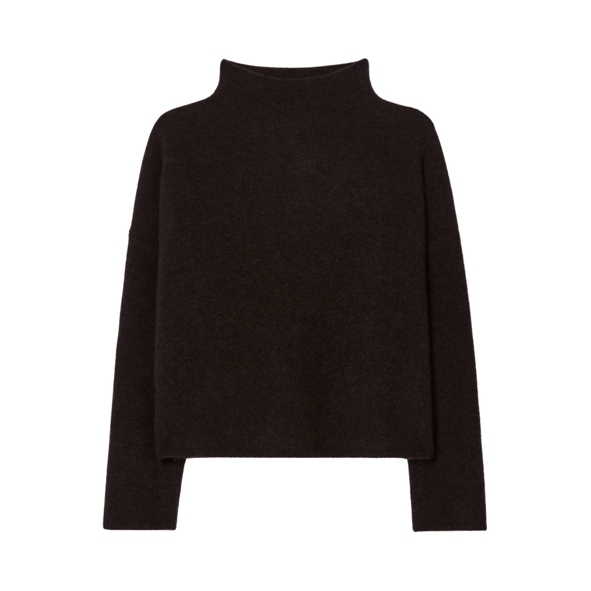 Mika Yak Funnelneck Sweater - Golden Brown