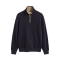 Sacker Rib Half Zip - Evening Blue
