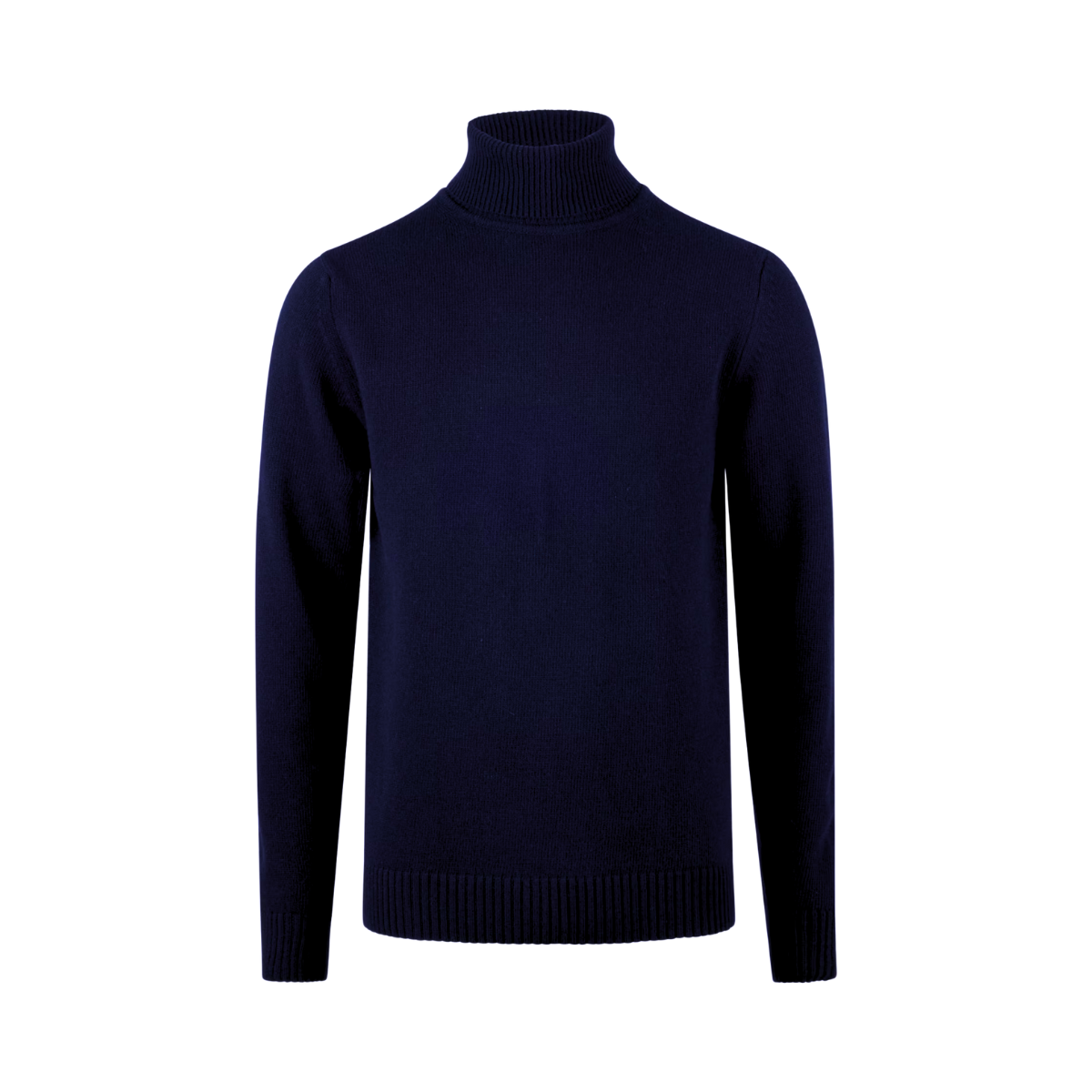 Sweater Knitted Rollneck - Navy