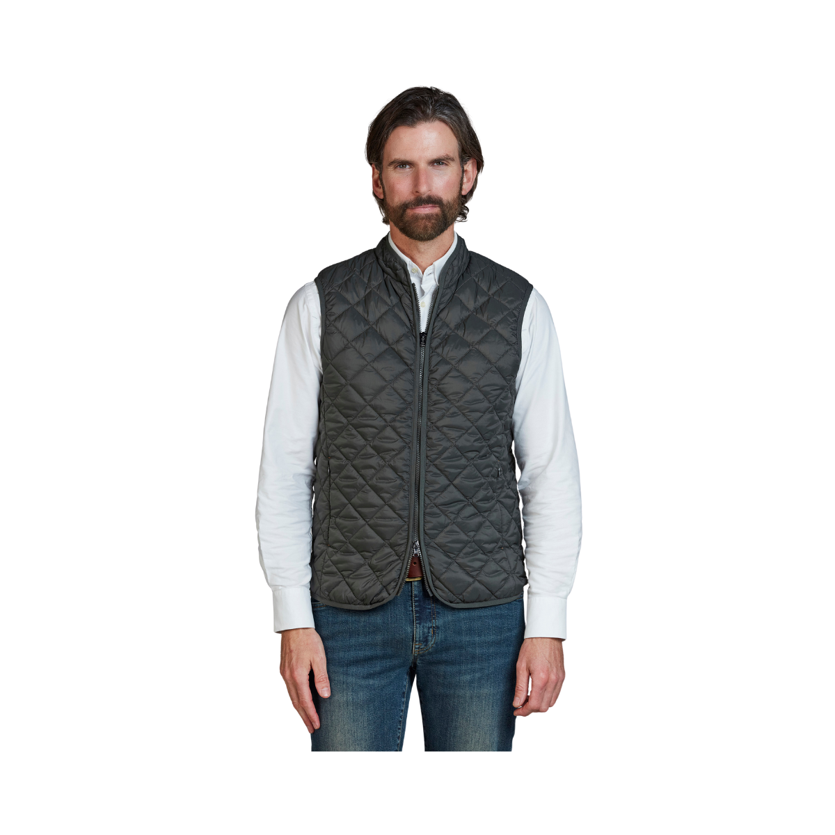 Coredo Quilted Vest - Deep Forest