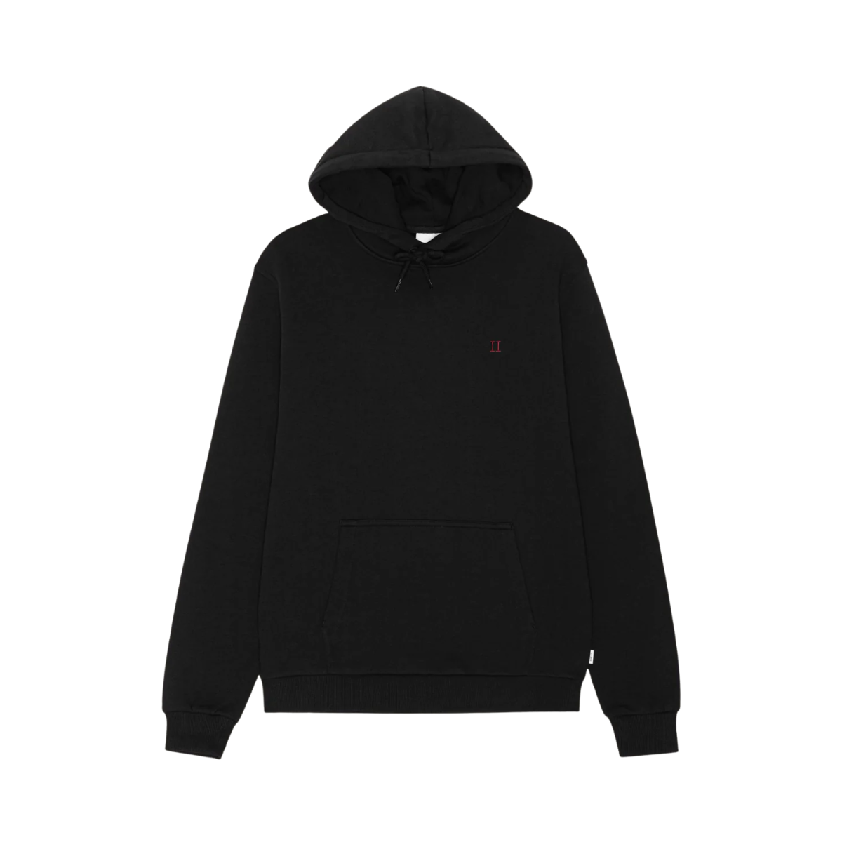 Core Contrast Hoodie - Black