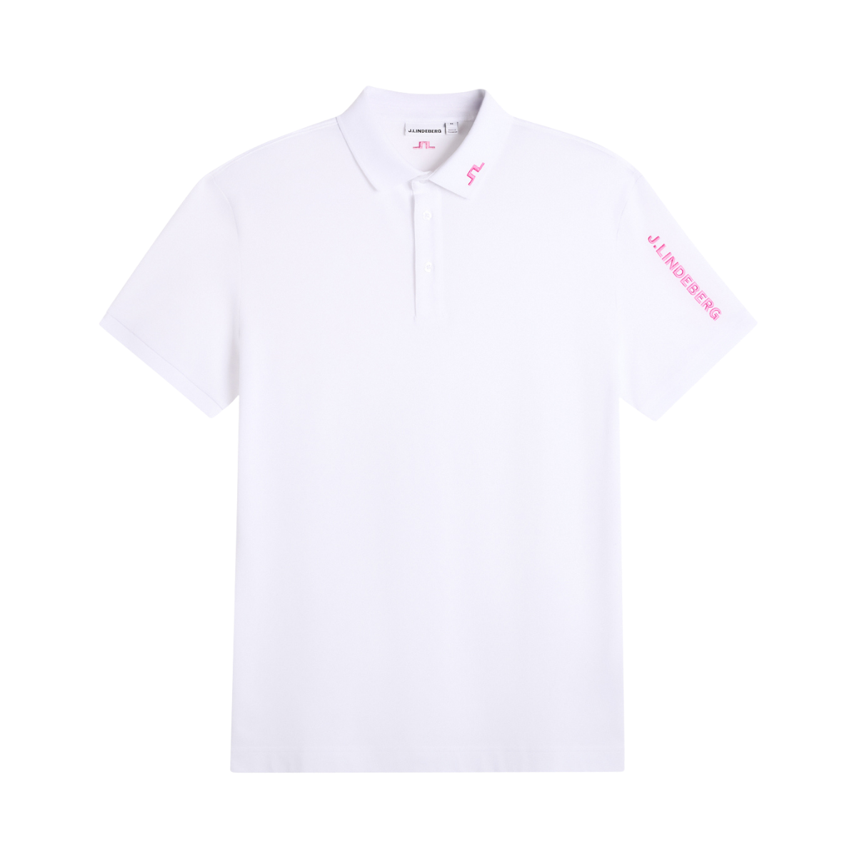 Tour Tech Pique Polo - White