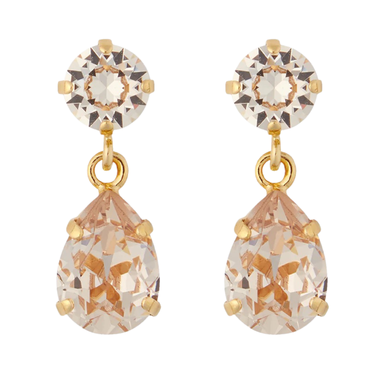 Mini Drop Earring Gold - Gold