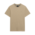 Essential Sdco Logo Emb Tee - Tan Brown Fleck Marl/Beige