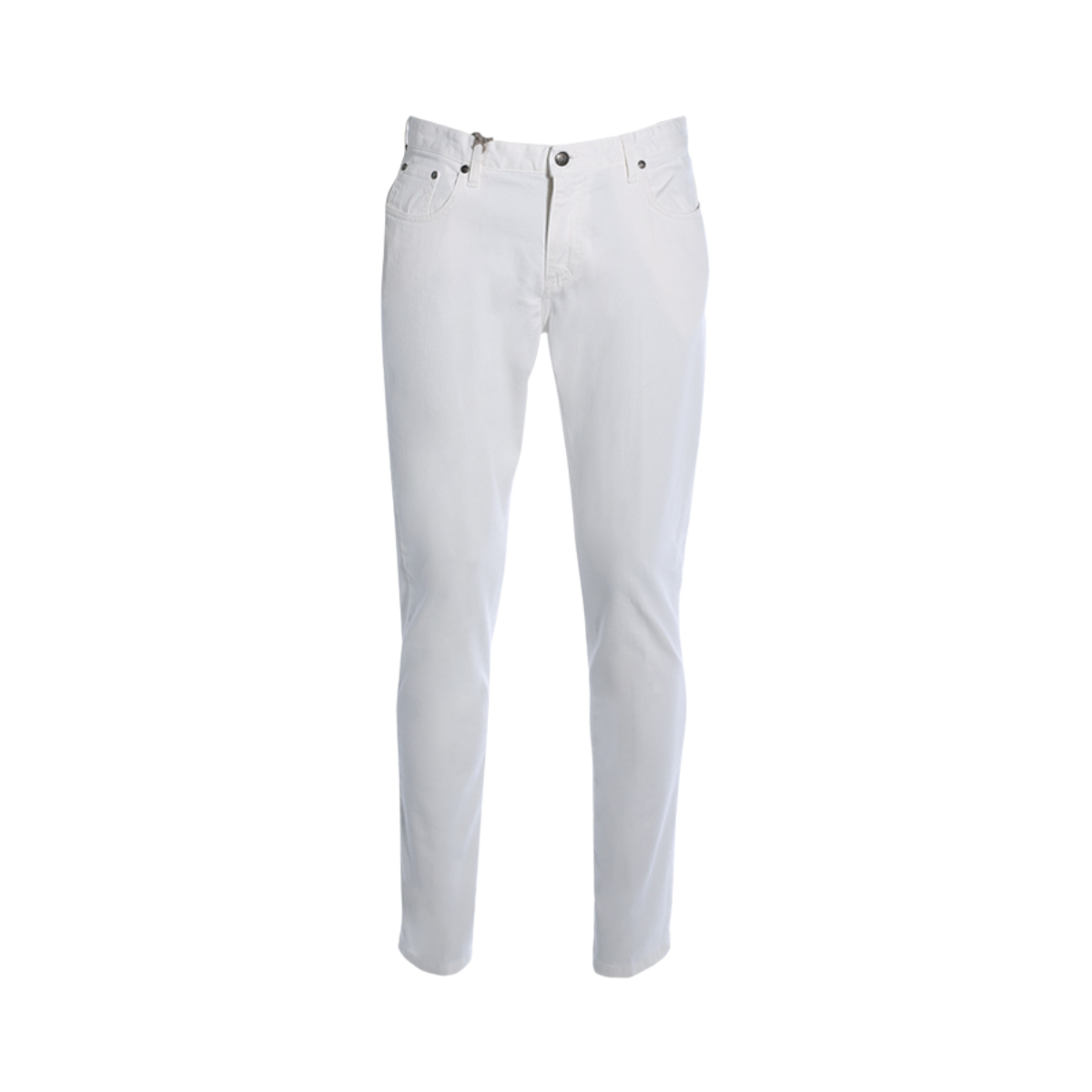 5-pocket light gabardine - White