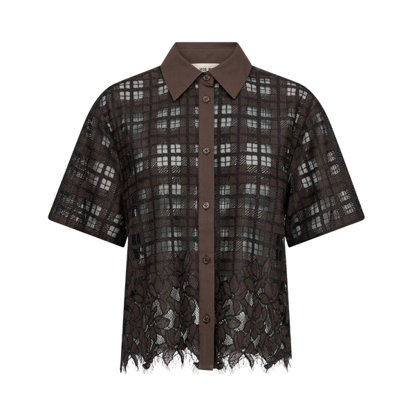 MMLia Checko SS Lace Shirt - Delicioso