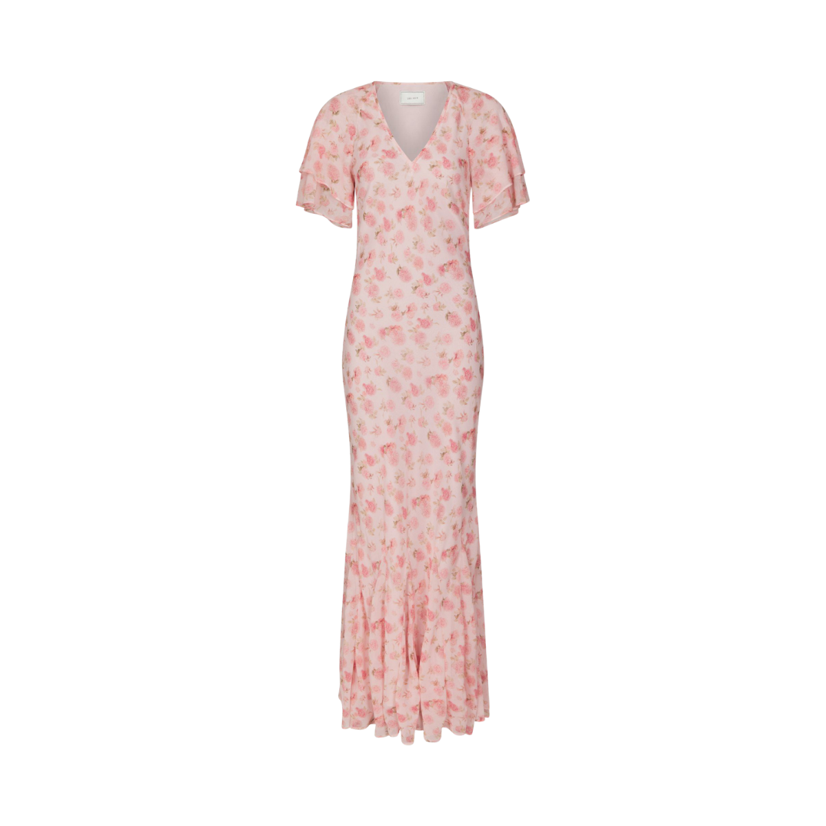 Celesse Flower Fade Dress - Light Pink