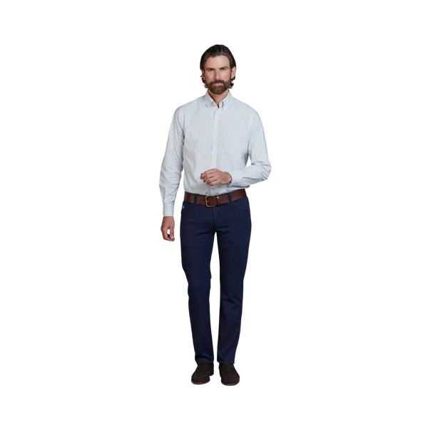 5-Pkt Cut'N Sew Pan Oxford - Navy