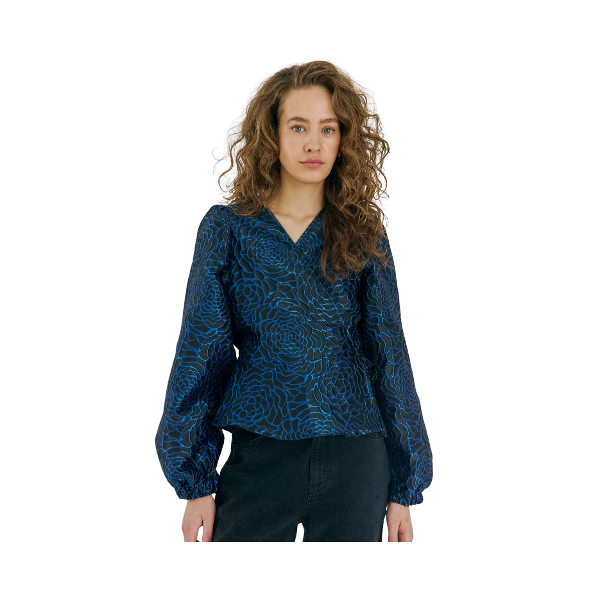 Debra Top - Bright Blue