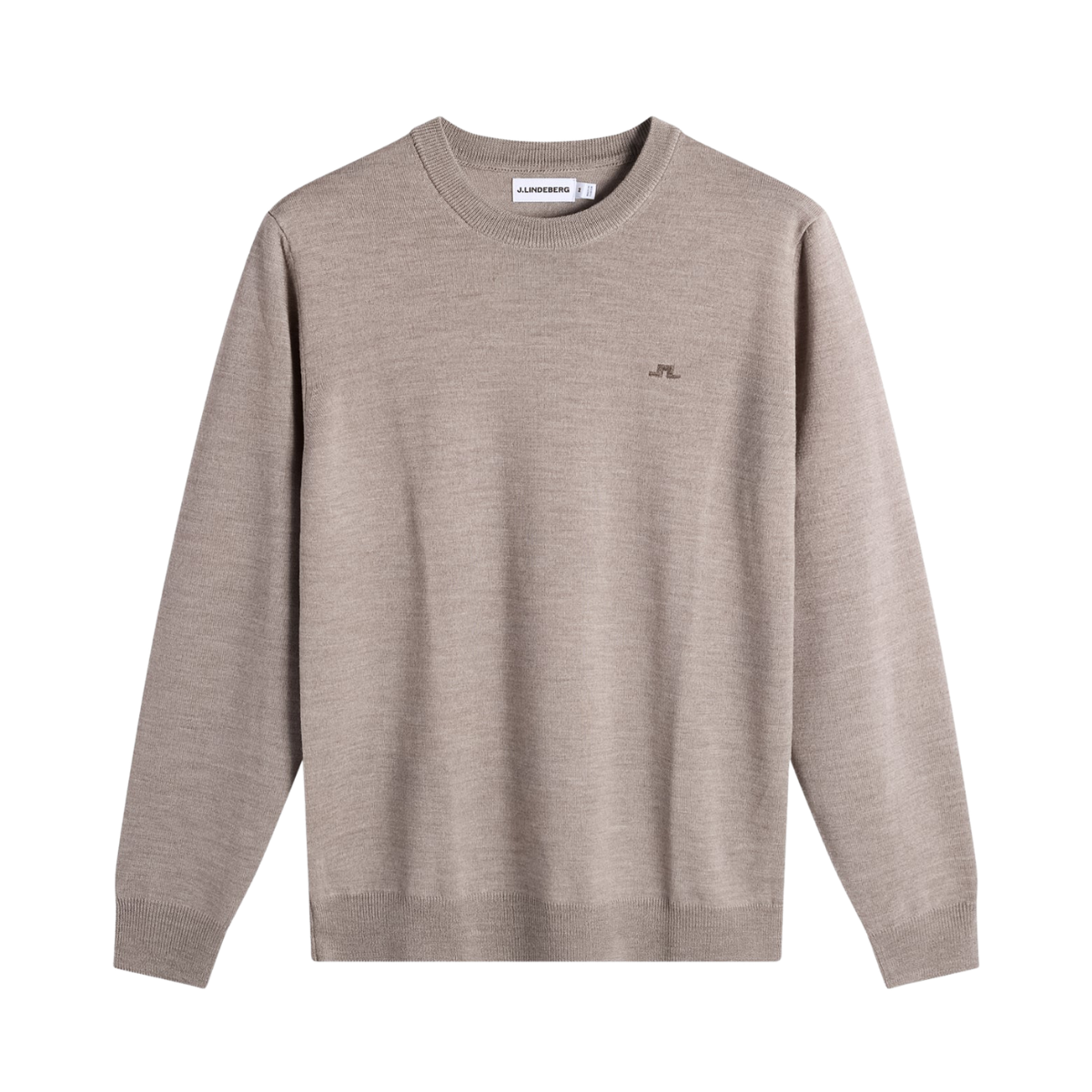 Keane Merino Crew Neck - Brindle Melange