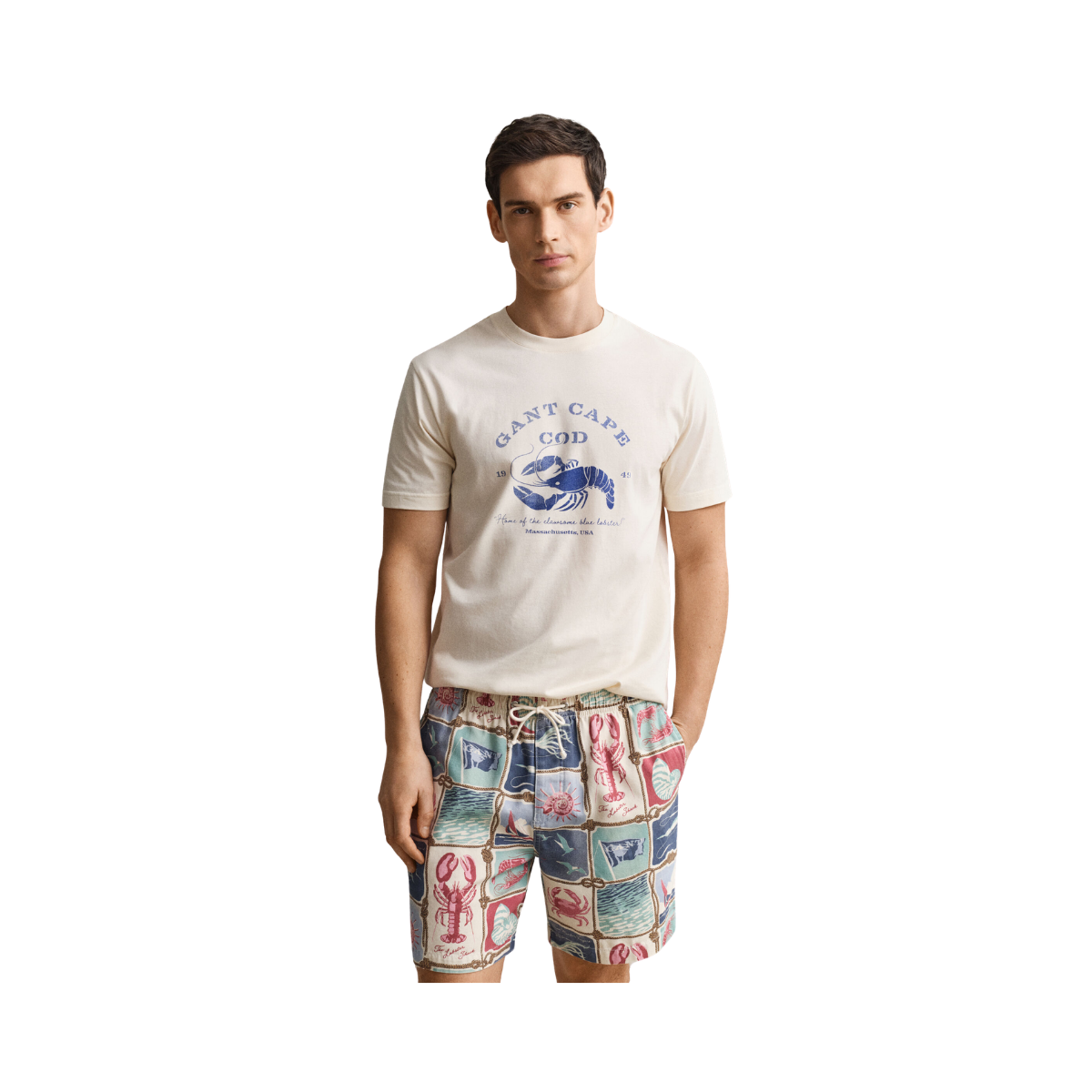 Small Graphic Tshirt - Creamed White