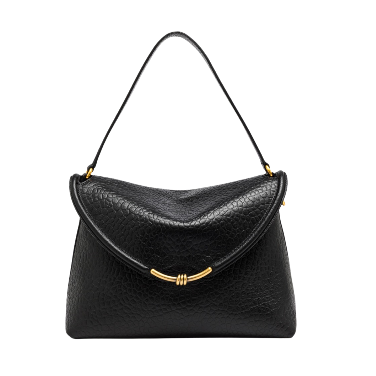 Bea Leather Handbag - Nero