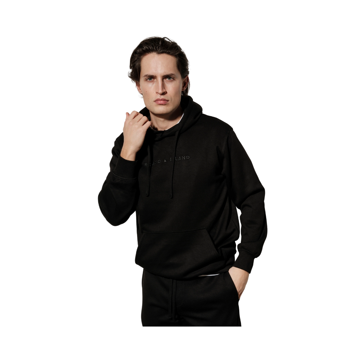 Zen Basic Hoodie - Black